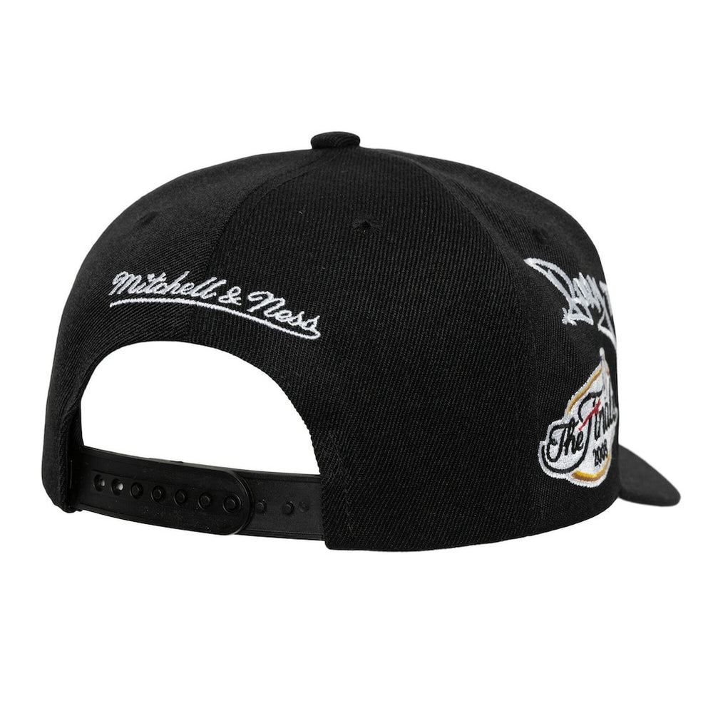 Boston Celtics 2008 NBA Finals Born To Win Pro Crown Adjustable Hat Black - NBA