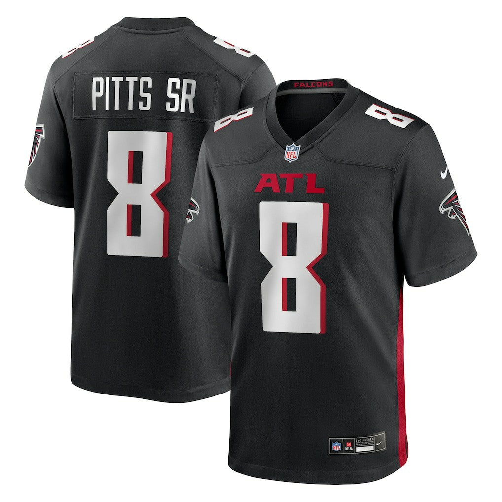 Kyle Pitts Sr. Atlanta Falcons Team Game Jersey Black | Nike for Sale