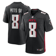 Kyle Pitts Sr. Atlanta Falcons Team Game Jersey Black | Nike for Sale