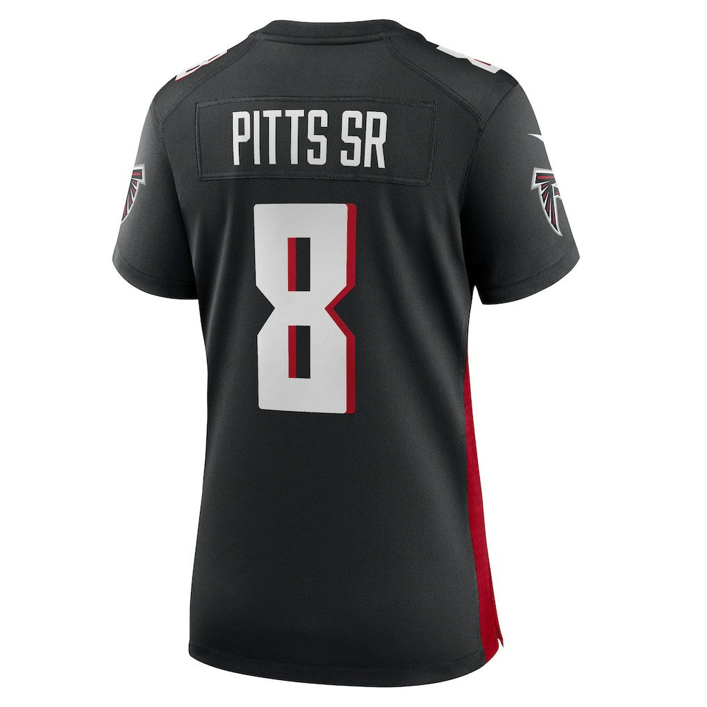 Kyle Pitts Sr. Atlanta Falcons Women's Game Jersey Black | Nike for Sale