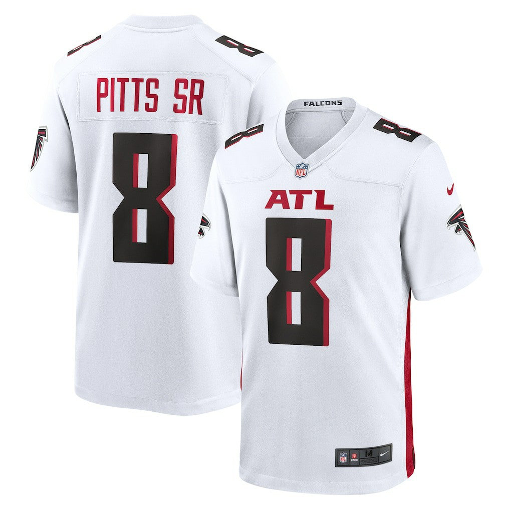 Kyle Pitts Sr. Atlanta Falcons White Game Jersey White | Nike for Sale