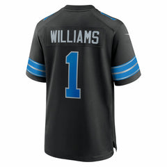 Jameson Williams Detroit Lions Alternate Game Player Jersey Black | Nike for Sale