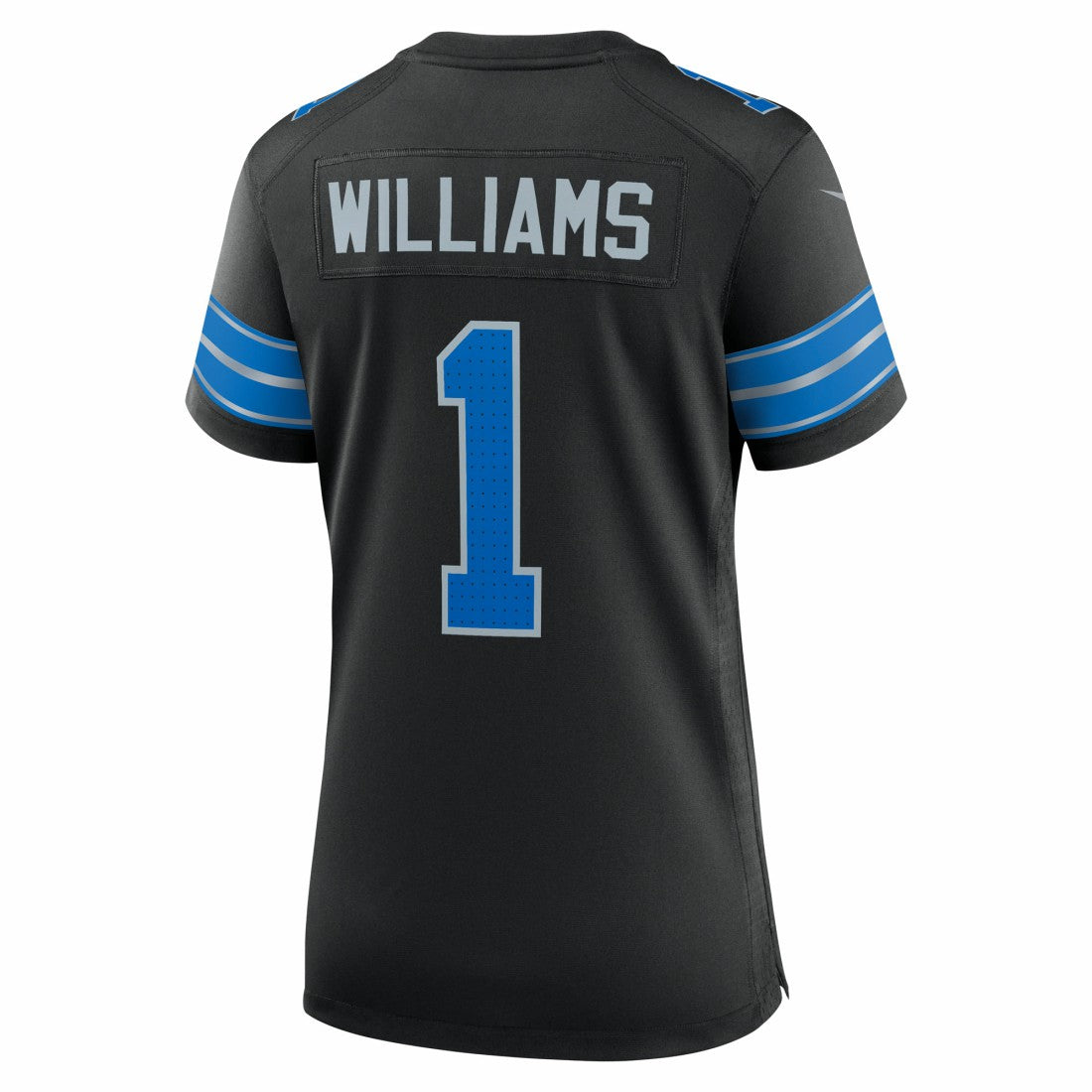 Jameson Williams Detroit Lions Women's 2nd Alternate Game Player Jersey Black | Nike for Sale