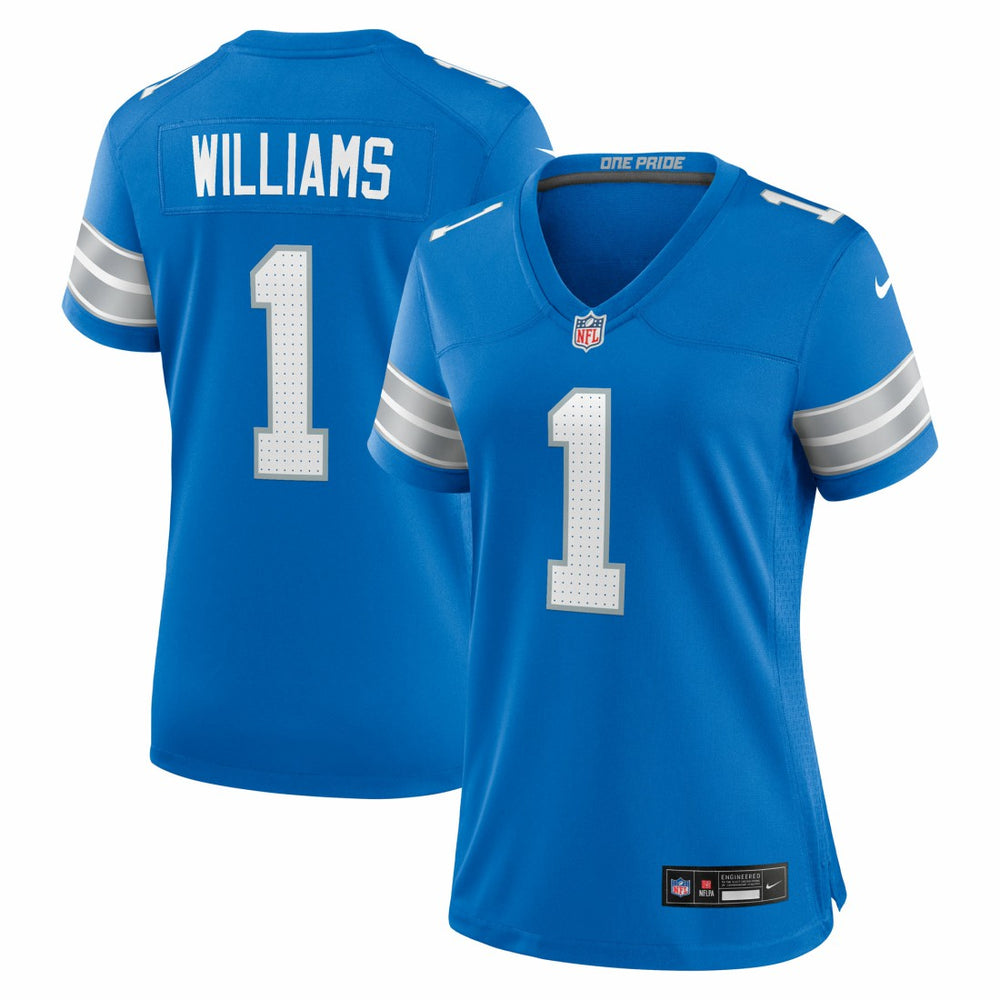 Jameson Williams Detroit Lions Women's Game Player Jersey Blue | Nike for Sale