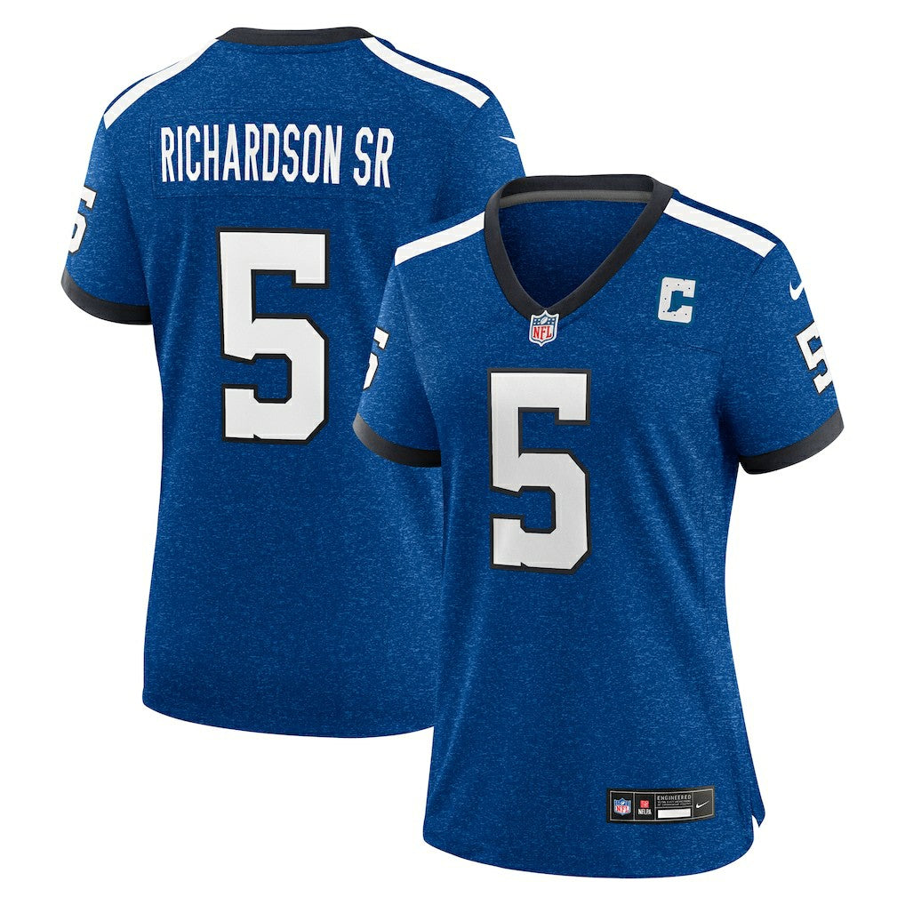 Anthony Richardson Sr. Indianapolis Colts Women's Alternate Indiana Nights Game Jersey Royal | Nike for Sale