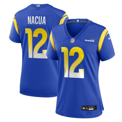 Puka Nacua Los Angeles Rams Women's Game Player Jersey Royal | Nike for Sale