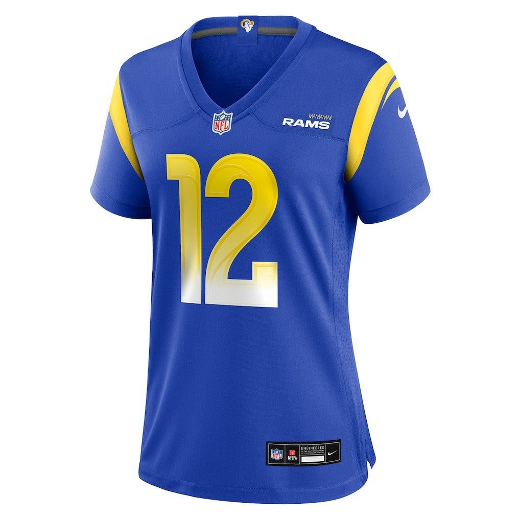 Puka Nacua Los Angeles Rams Women's Game Player Jersey Royal | Nike for Sale