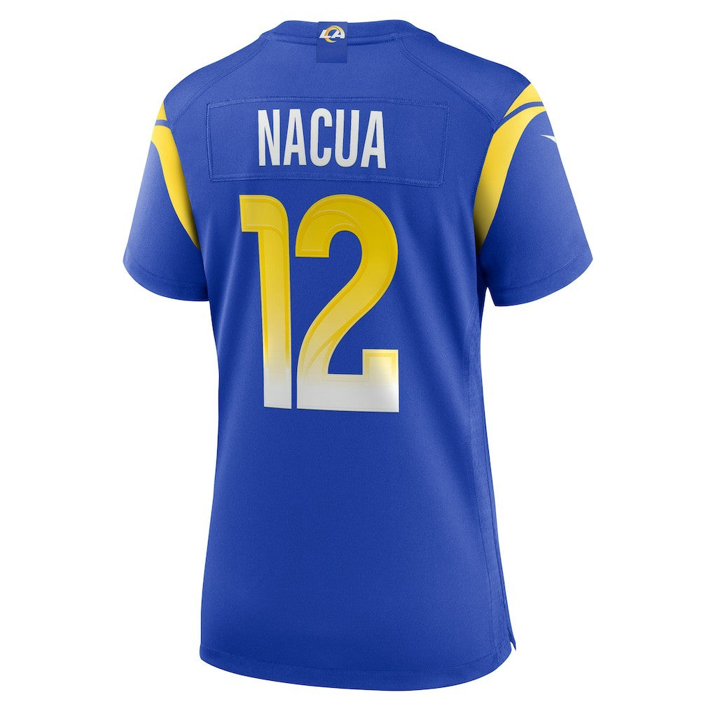 Puka Nacua Los Angeles Rams Women's Game Player Jersey Royal | Nike for Sale