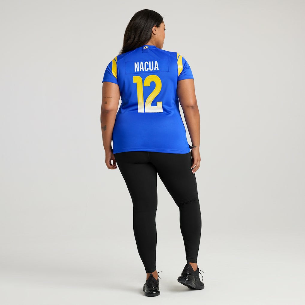 Puka Nacua Los Angeles Rams Women's Game Player Jersey Royal | Nike for Sale