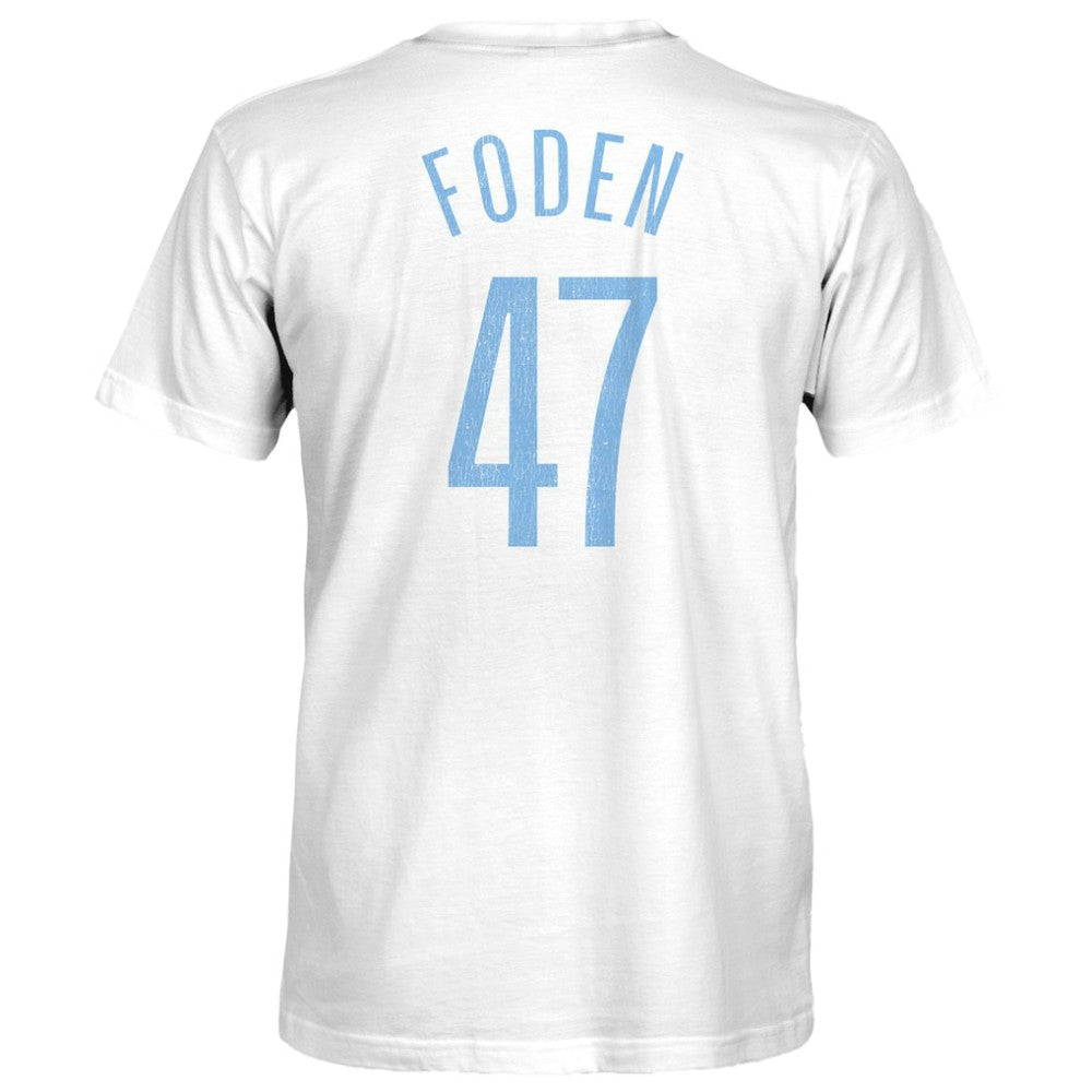 Phil Foden Manchester City 1863FC Player T-Shirt White - FIFA World CUP