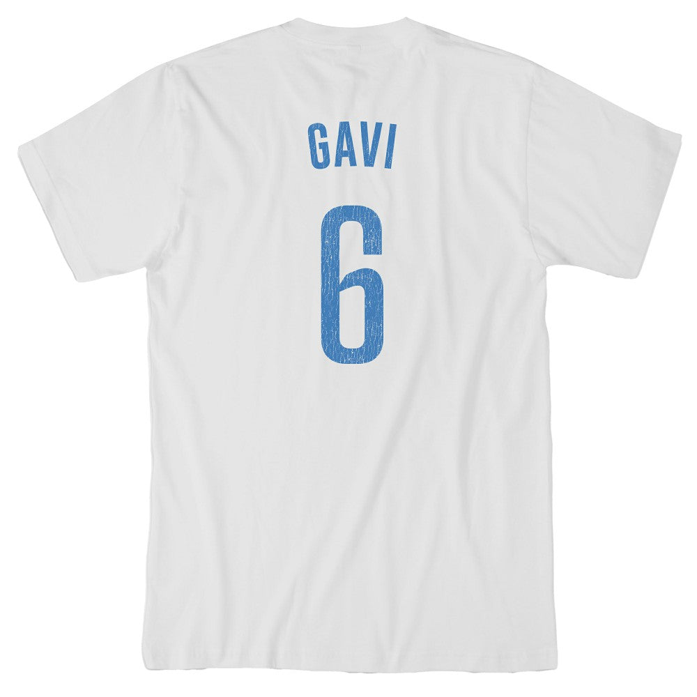 Gavi Barcelona 1863FC Player T-Shirt White - FIFA World CUP