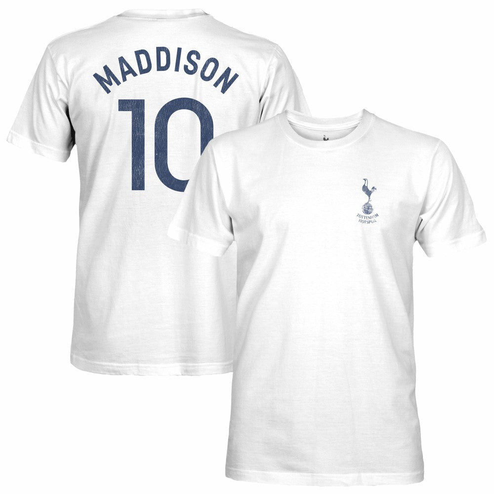 James Maddison Tottenham Hotspur 1863FC Player T-Shirt White - FIFA World CUP