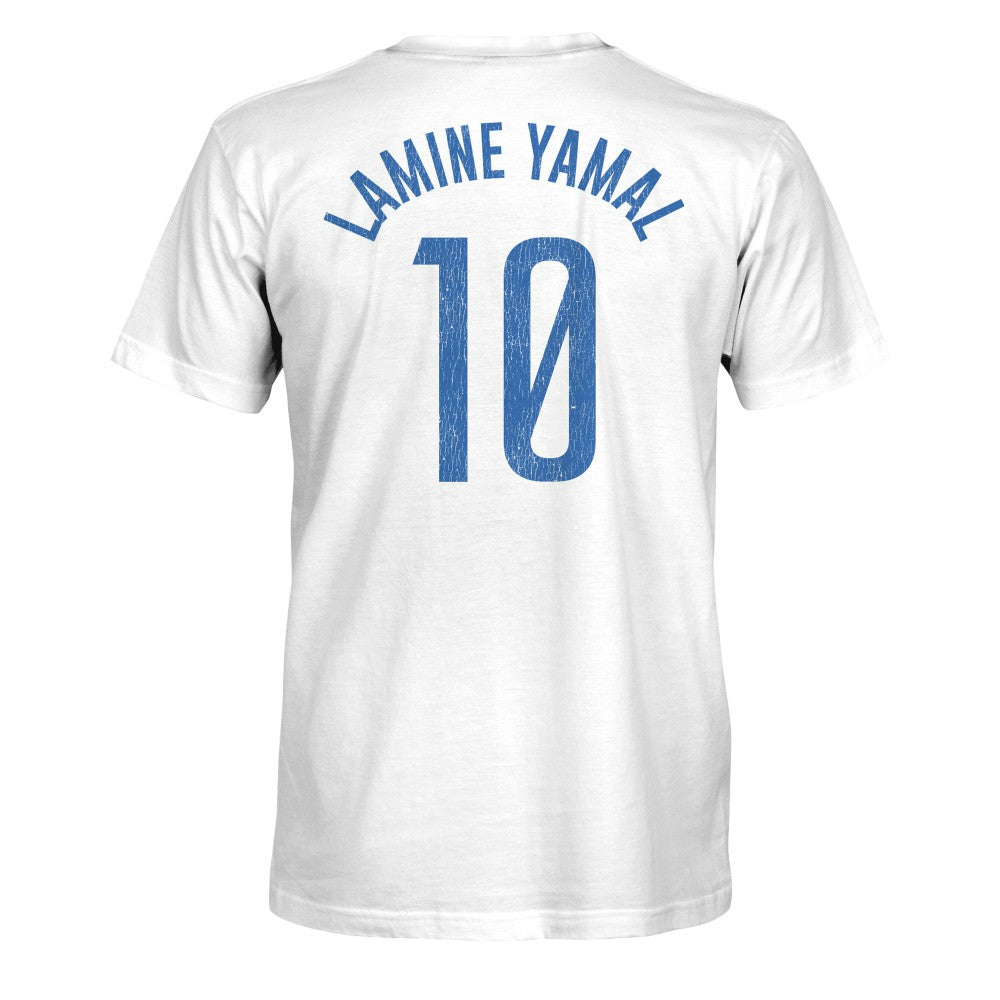 Lamine Yamal Barcelona 1863FC Player T-Shirt White - FIFA World CUP