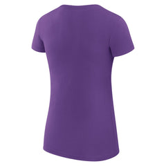 Minnesota Vikings G-III 4Her by Carl Banks Women's Super-Slim Fit Lightweight Collage Team T-Shirt Purple | NFL