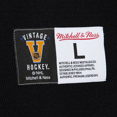 Pittsburgh Penguins Mitchell & Ness Thermal Henley Long Sleeve T-Shirt - Black - NHL