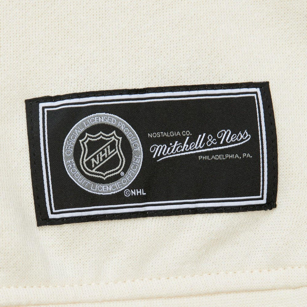 Detroit Red Wings Mitchell & Ness Women's Logo 3.0 Pullover Sweatshirt - Cream - NHL