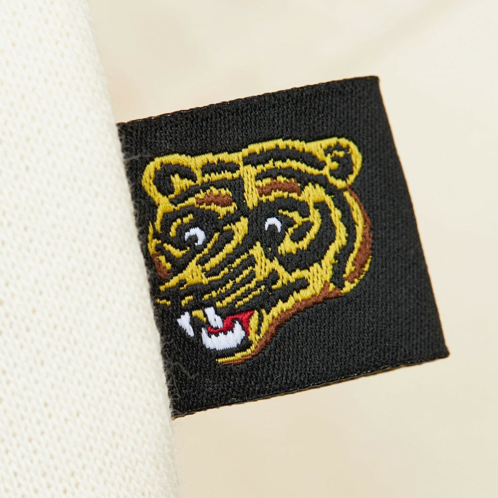 Boston Bruins Mitchell & Ness Women's Logo 3.0 Pullover Sweatshirt - Cream - NHL