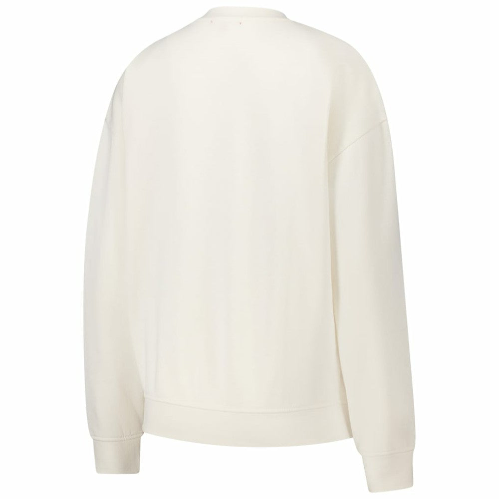 Pittsburgh Penguins Mitchell & Ness Women's Logo 3.0 Pullover Sweatshirt - Cream - NHL