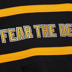Boston Bruins Mitchell & Ness Head Coach Slogan Pullover Hoodie - Black - NHL
