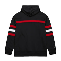 New Jersey Devils Mitchell & Ness Head Coach Slogan Pullover Hoodie - Black - NHL