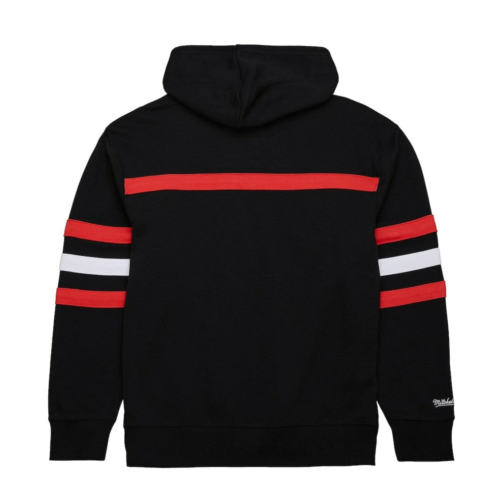 Buffalo Sabres Mitchell & Ness Head Coach Slogan Pullover Hoodie - Black - NHL