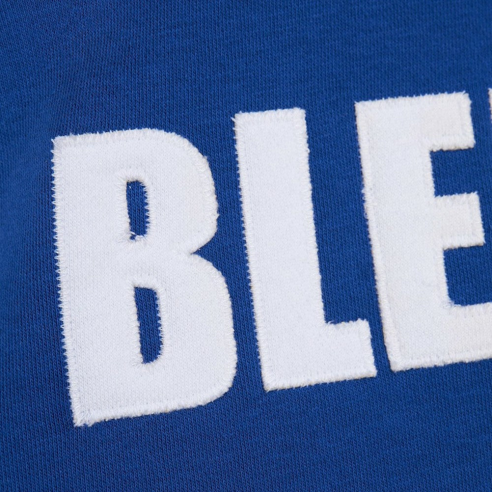 St. Louis Blues Mitchell & Ness Head Coach Slogan Pullover Hoodie - Blue - NHL