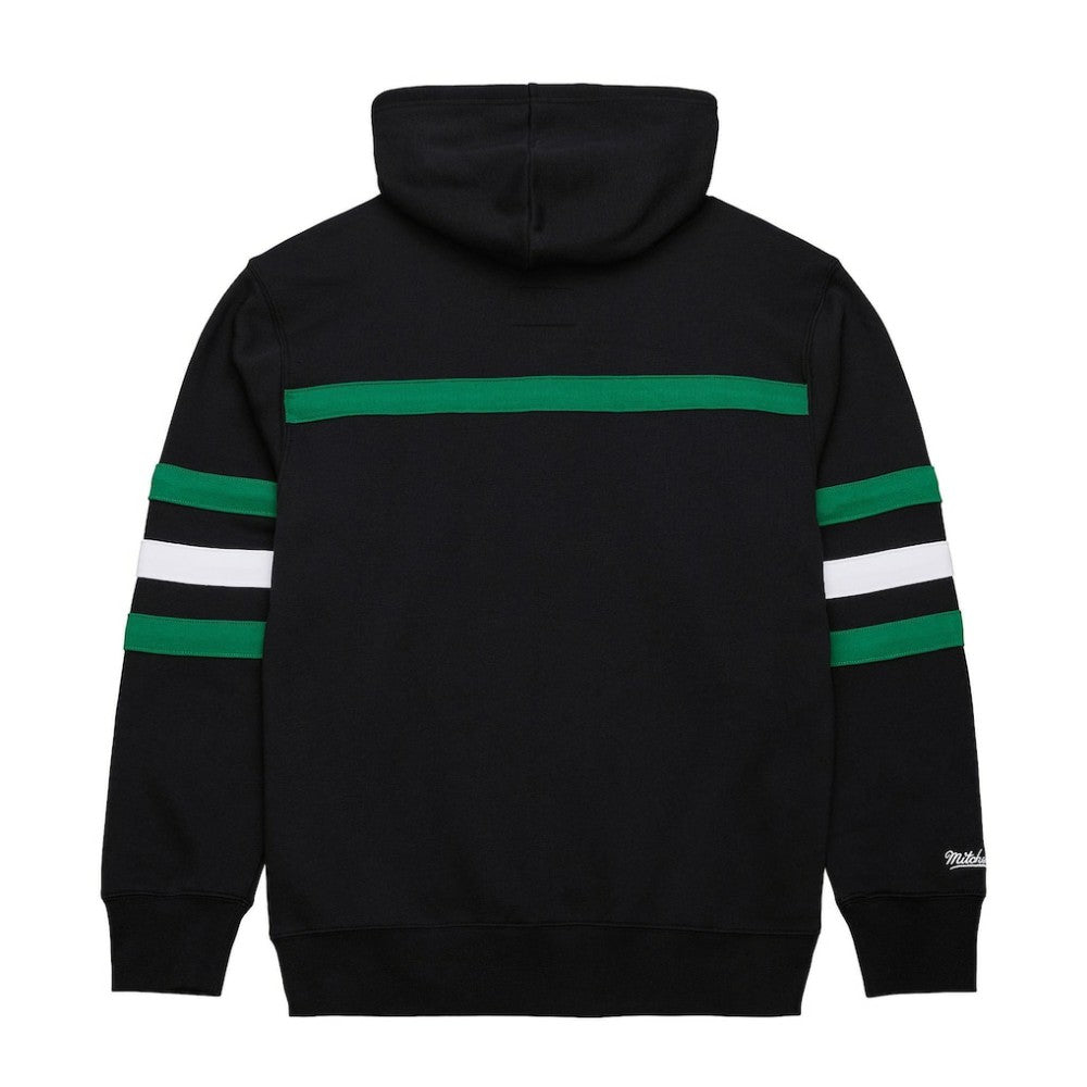 Dallas Stars Mitchell & Ness Head Coach Slogan Pullover Hoodie - Black - NHL
