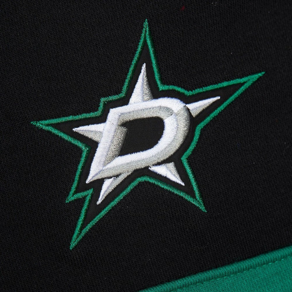 Dallas Stars Mitchell & Ness Head Coach Slogan Pullover Hoodie - Black - NHL