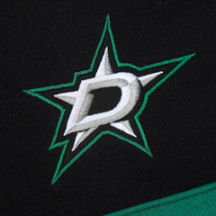 Dallas Stars Mitchell & Ness Head Coach Slogan Pullover Hoodie - Black - NHL