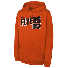 Philadelphia Flyers Youth Cyber Punk Performance Hoodie - Orange - NHL