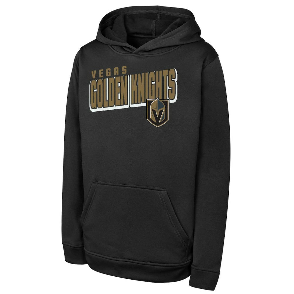 Vegas Golden Knights Youth Cyber Punk Performance Hoodie - Black - NHL