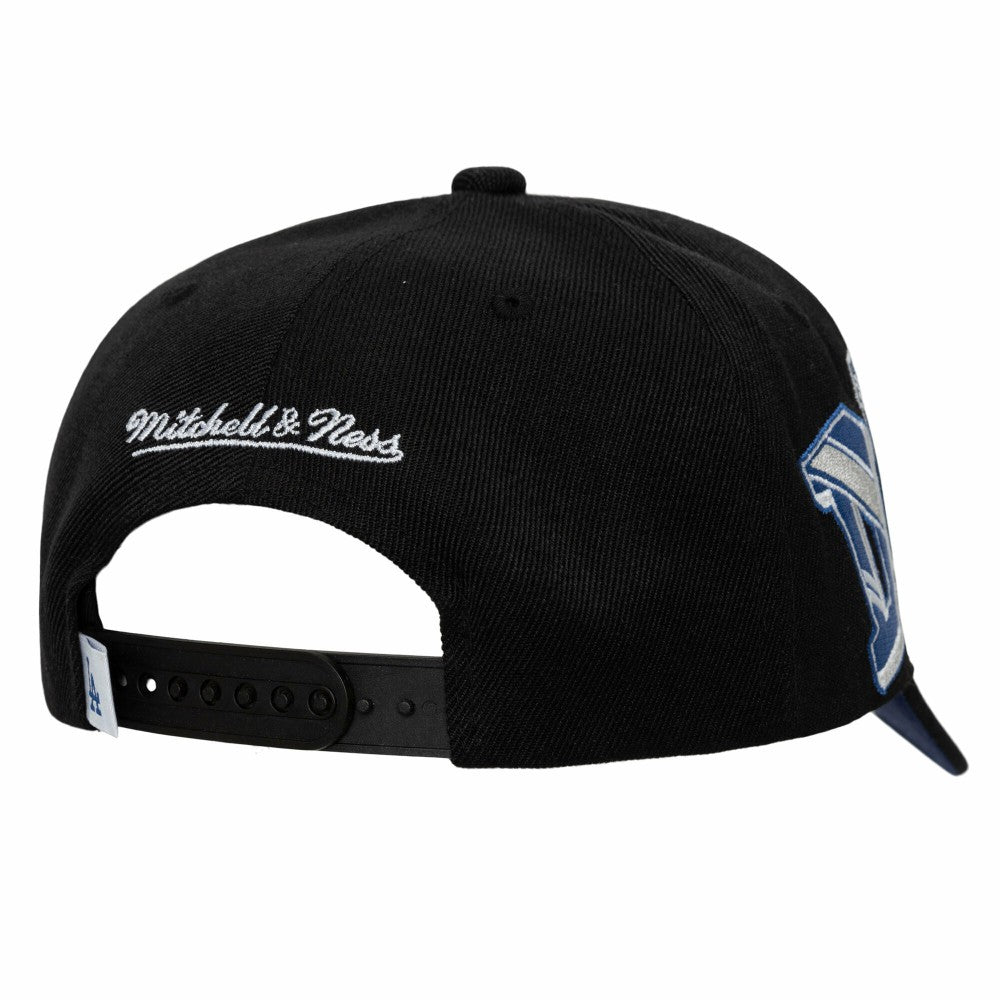 Los Angeles Dodgers Mitchell & Ness Hyper Type Pro Crown Snapback Hat - MLB