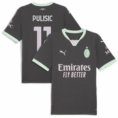 Christian Pulisic AC Milan 2024/25 Third Replica Player Jersey Charcoal | Puma online
