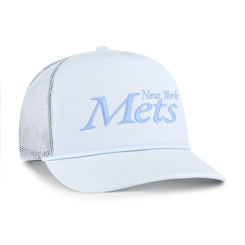 New York Mets '47 Foundation Script Hitch Adjustable Trucker Hat - MLB