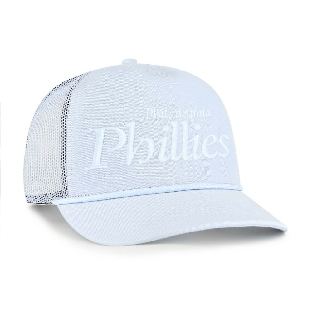 Philadelphia Phillies '47 Foundation Script Hitch Adjustable Trucker Hat - MLB