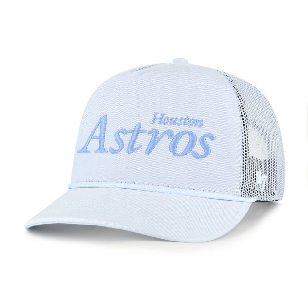 Houston Astros '47 Foundation Script Hitch Adjustable Trucker Hat - MLB
