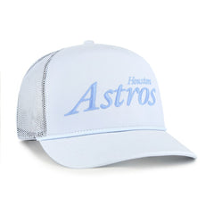 Houston Astros '47 Foundation Script Hitch Adjustable Trucker Hat - MLB