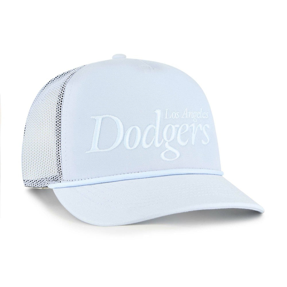 Los Angeles Dodgers '47 Foundation Script Hitch Adjustable Trucker Hat - MLB