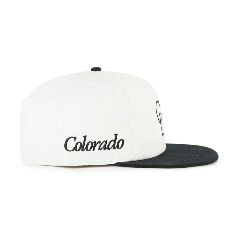 Colorado Rockies '47 Foundation Captain Snapback Hat - MLB