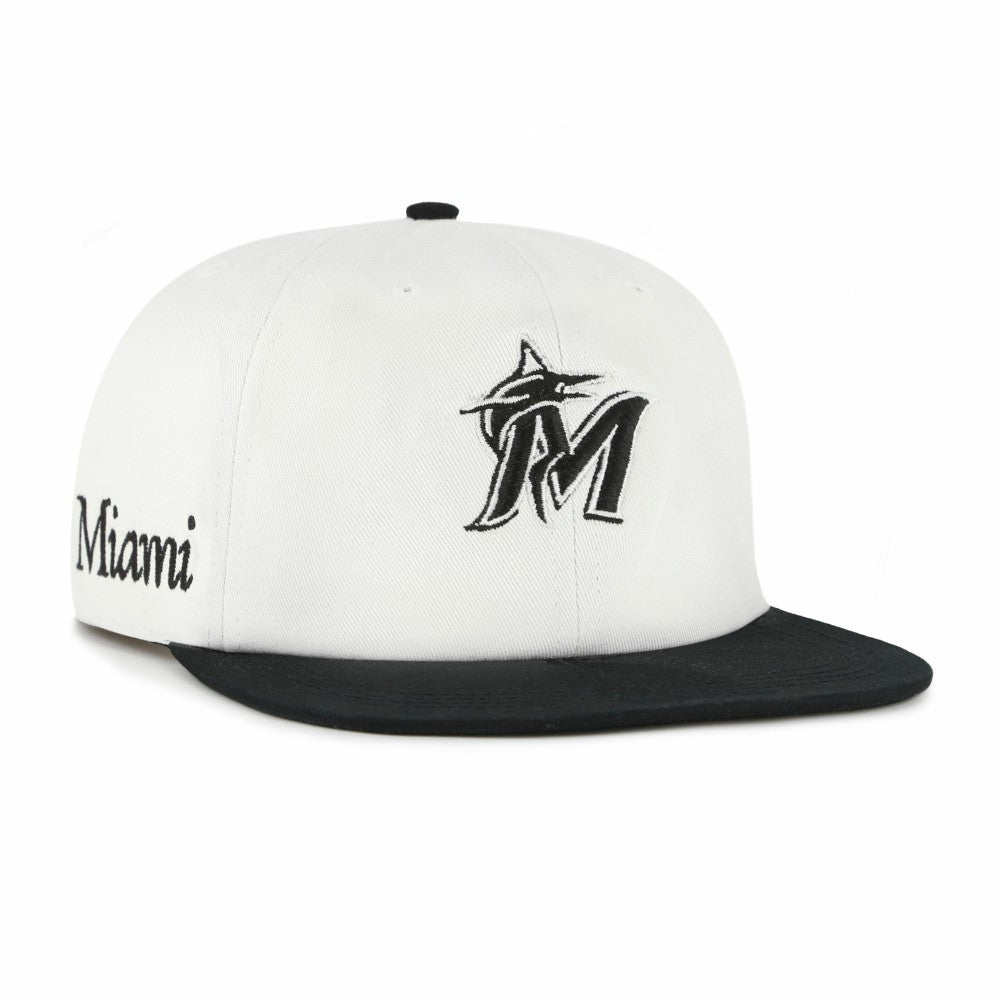 Miami Marlins '47 Foundation Captain Snapback Hat - MLB