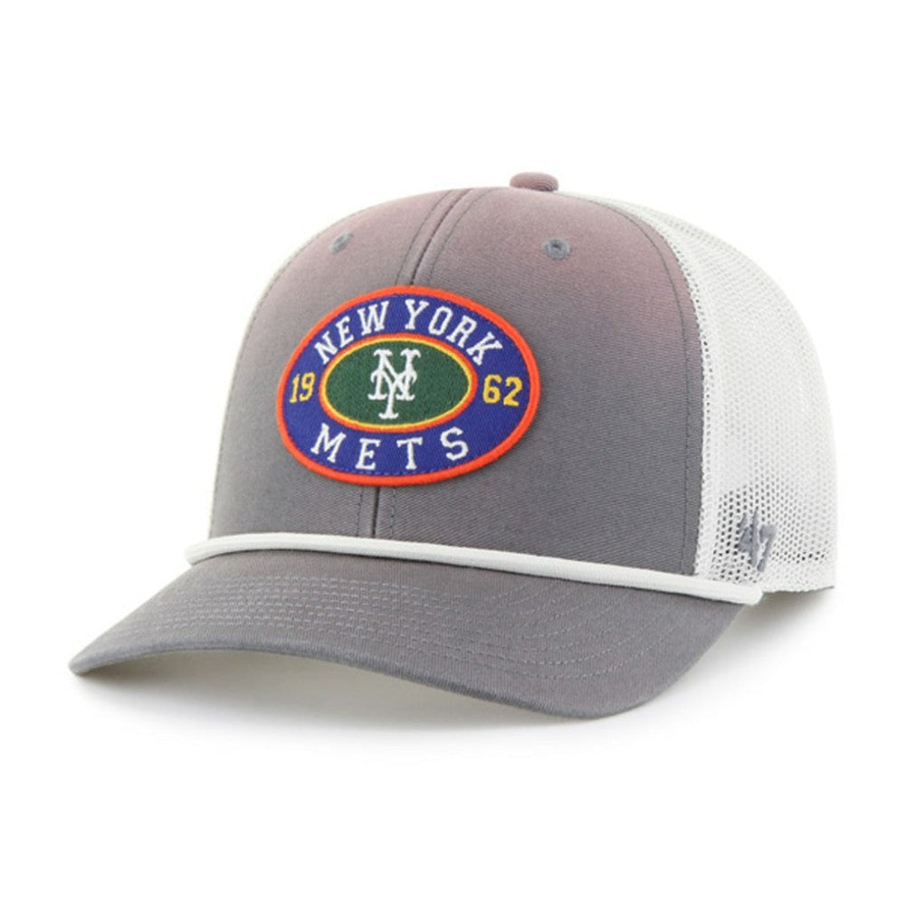 New York Mets '47 Tide Sweep Rope Trucker Adjustable Hat - MLB