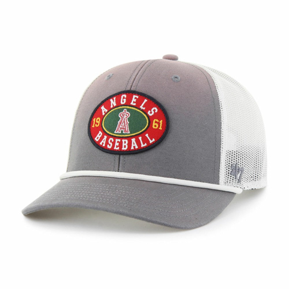 Los Angeles Angels '47 Tide Sweep Rope Trucker Adjustable Hat - MLB