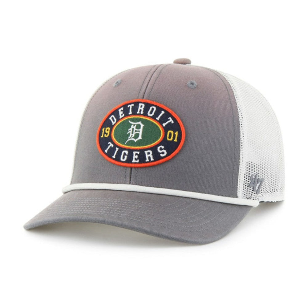 Detroit Tigers '47 Tide Sweep Rope Trucker Adjustable Hat - MLB