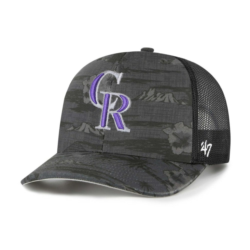 47 Colorado Rockies Fiji Trucker Adjustable Hat - MLB