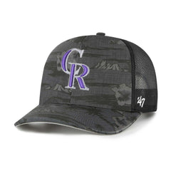 47 Colorado Rockies Fiji Trucker Adjustable Hat - MLB