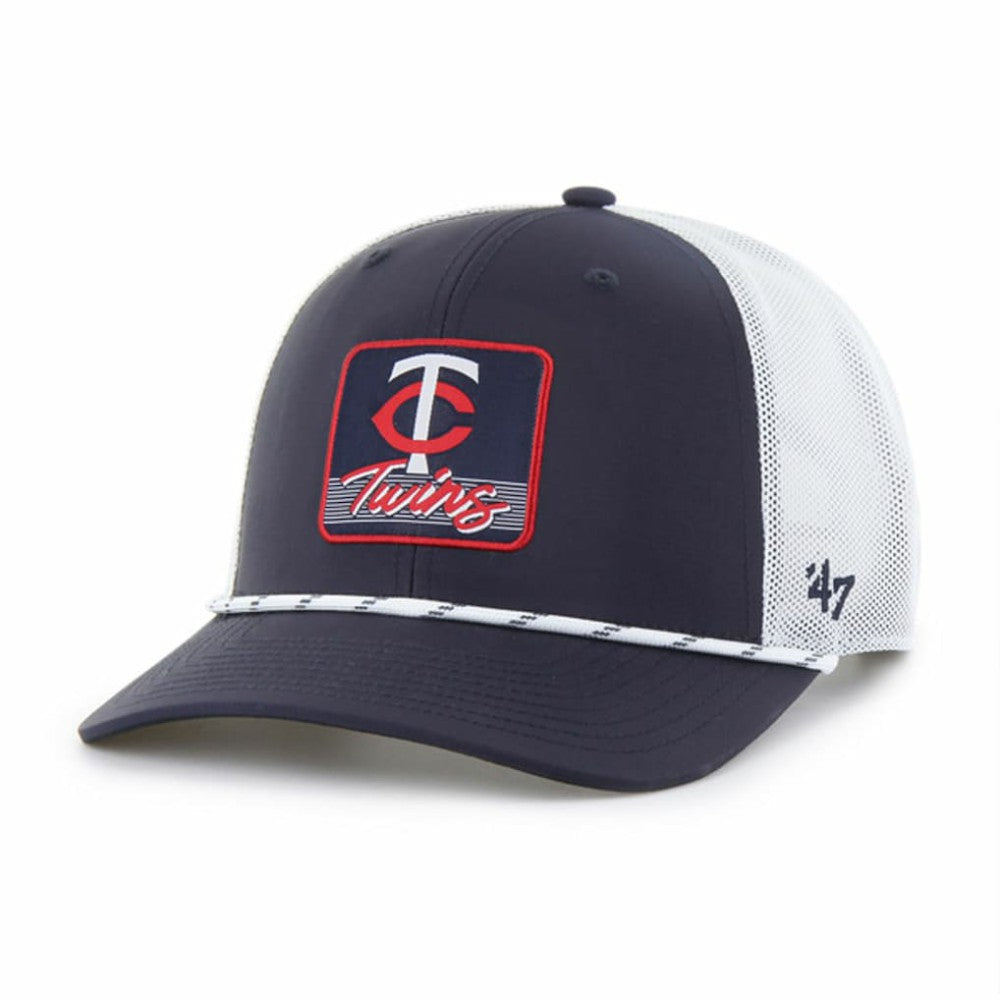 Minnesota Twins '47 Scratch Adjustable Trucker Hat - MLB