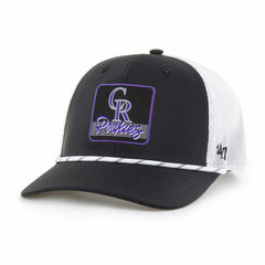 Colorado Rockies '47 Scratch Adjustable Trucker Hat - MLB