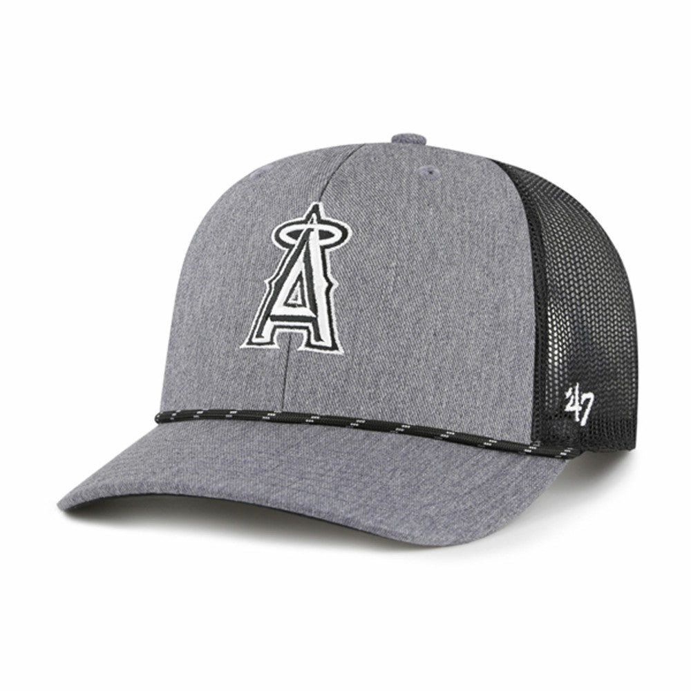 Los Angeles Angels '47 Carbon Rope Trucker Adjustable Hat - MLB