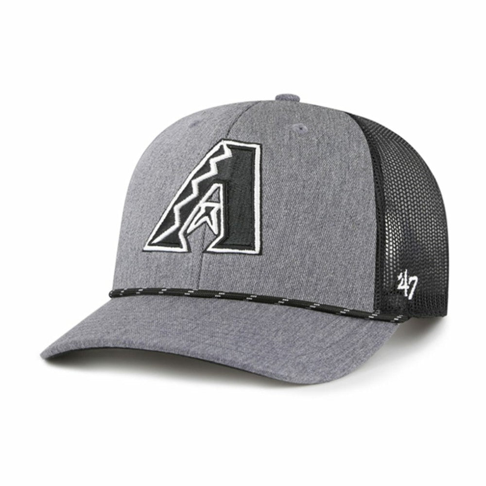 Arizona Diamondbacks '47 Carbon Rope Trucker Adjustable Hat - MLB