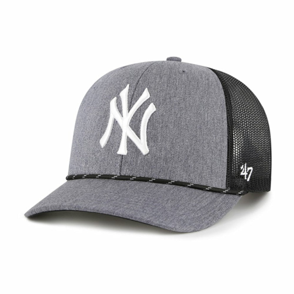New York Yankees '47 Carbon Rope Trucker Adjustable Hat - MLB